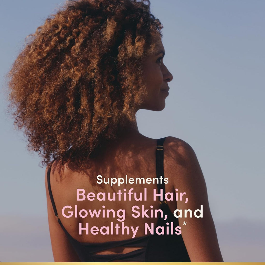 Advanced Hair, Skin & Nails, Argan-Infused Vitamin Supplement with Biotin and Hyaluronic Acid, 150 Rapid Release