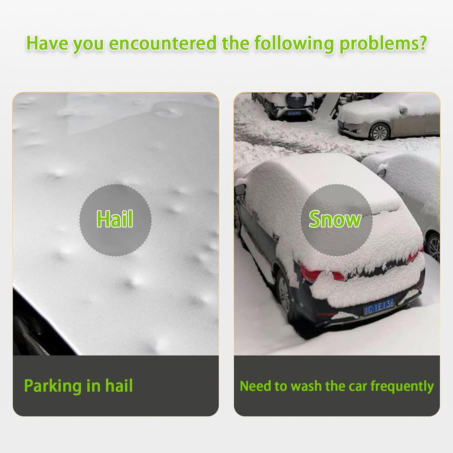 Car Cover Hatchback for 3 Hatchback Waterproof All-Weather Thickened Winter Dust Cover Snow Guard with Reflective Strips