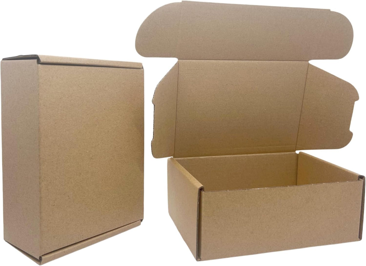 7 x 5 x 2 Inch Small Shipping Boxes Corrugated Packing Box 50 Pack