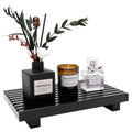Wooden Display Risers Table Stand for Bathroom Tray Kitchen Counter Decor