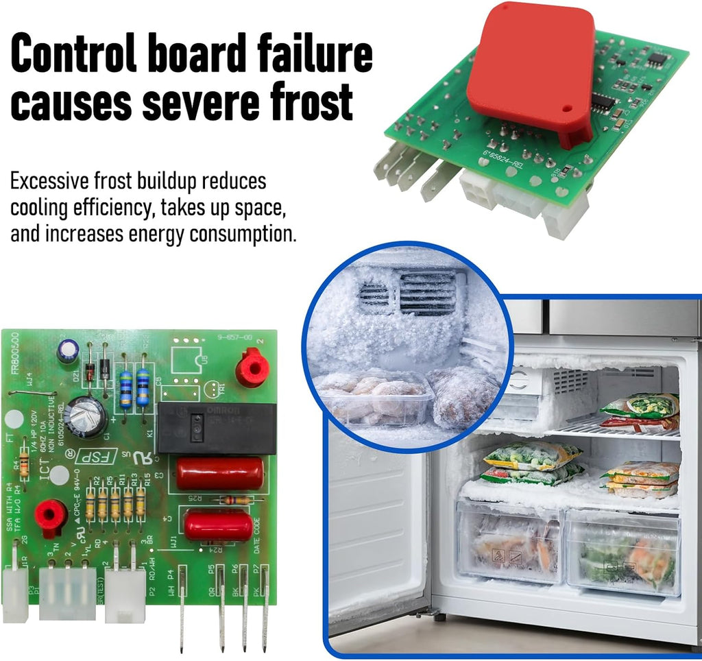 W10366605 WPW10366605 Defrost Control Board for Whirlpool Refrigerator