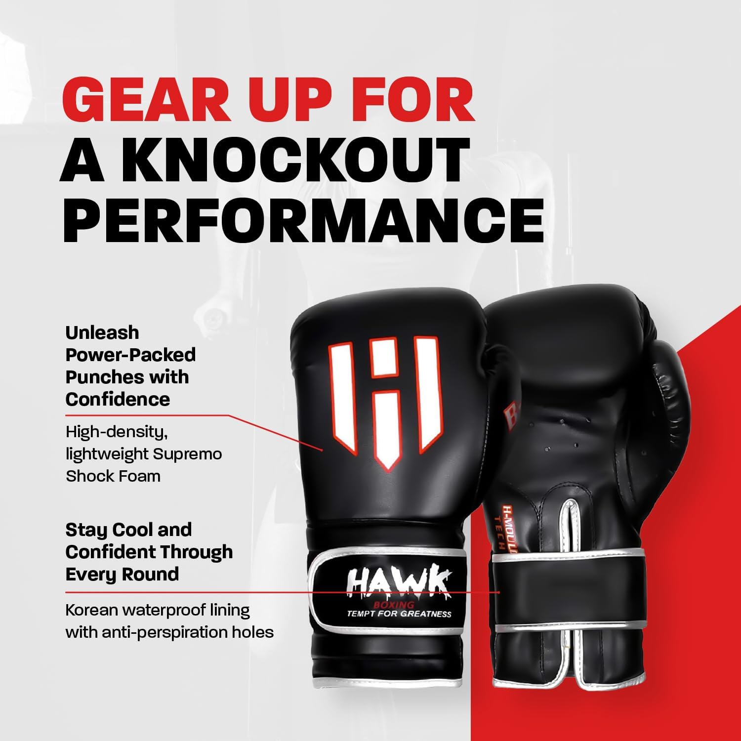 Boxing Gloves for Men and Women, Comfy Boxing Training Gloves with Foam Padding for Throwing Power Punches with