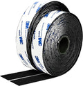 Hook and Loop Tape 1in x 20ft, Slef Adhesive Interlocking Strip, Mounting Tape Heavy Duty Adhesion, Picture Hanging