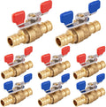16 Pack 1/2" Pex-A Expansion Ball Valve with Butterfly Level