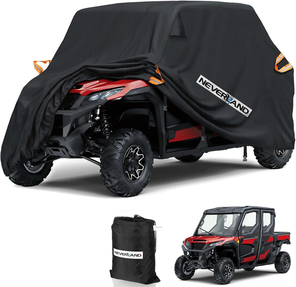 UTV Cover Heavy Waterproof Denier Oxford Cloth for Polaris RZR Yamaha Can-Am Defender Kawasaki Ranger Cover 4-6
