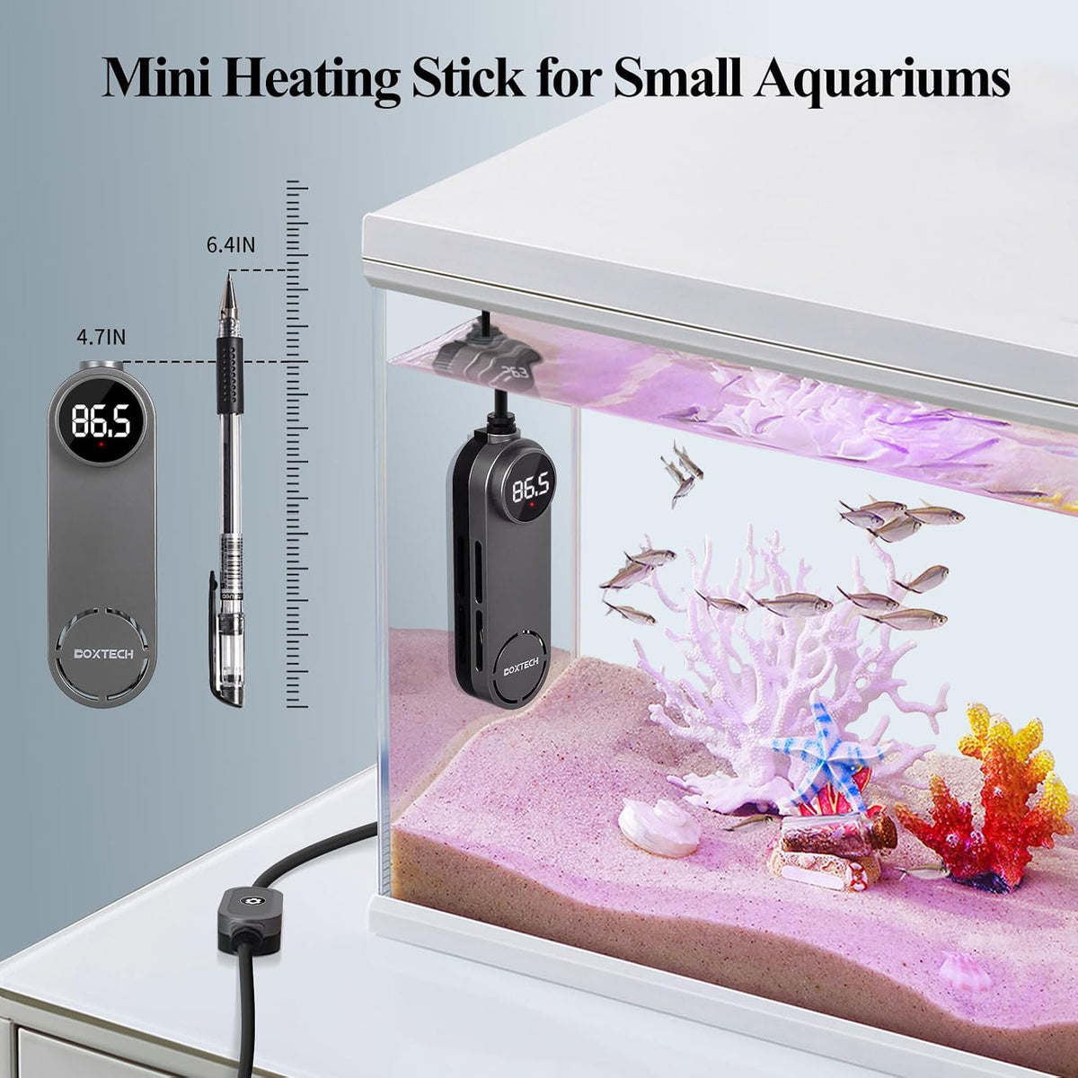 Small Fish Tank Heater - Mini Aquarium Heater
