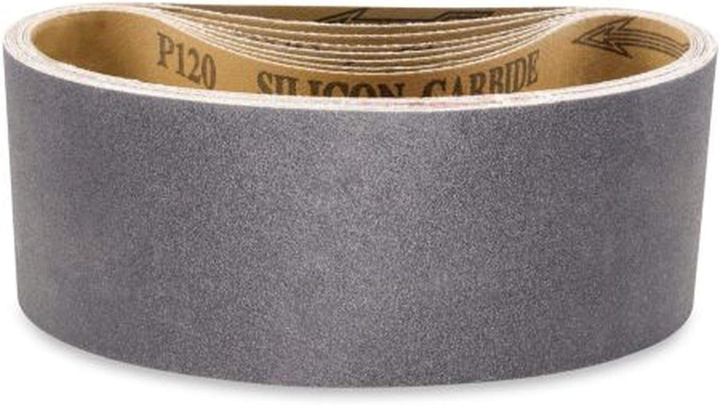 Red Label Abrasives 3 X 21 Inch 24 Grit Silicon Carbide Sanding Belts, 8 Pack