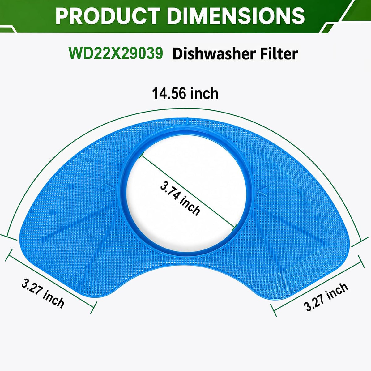WD22X29039 Dishwasher Coarse Filter Compatible With GE Dishwashers