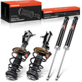 A-Premium Front and Rear Shocks and Struts Compatible with Buick