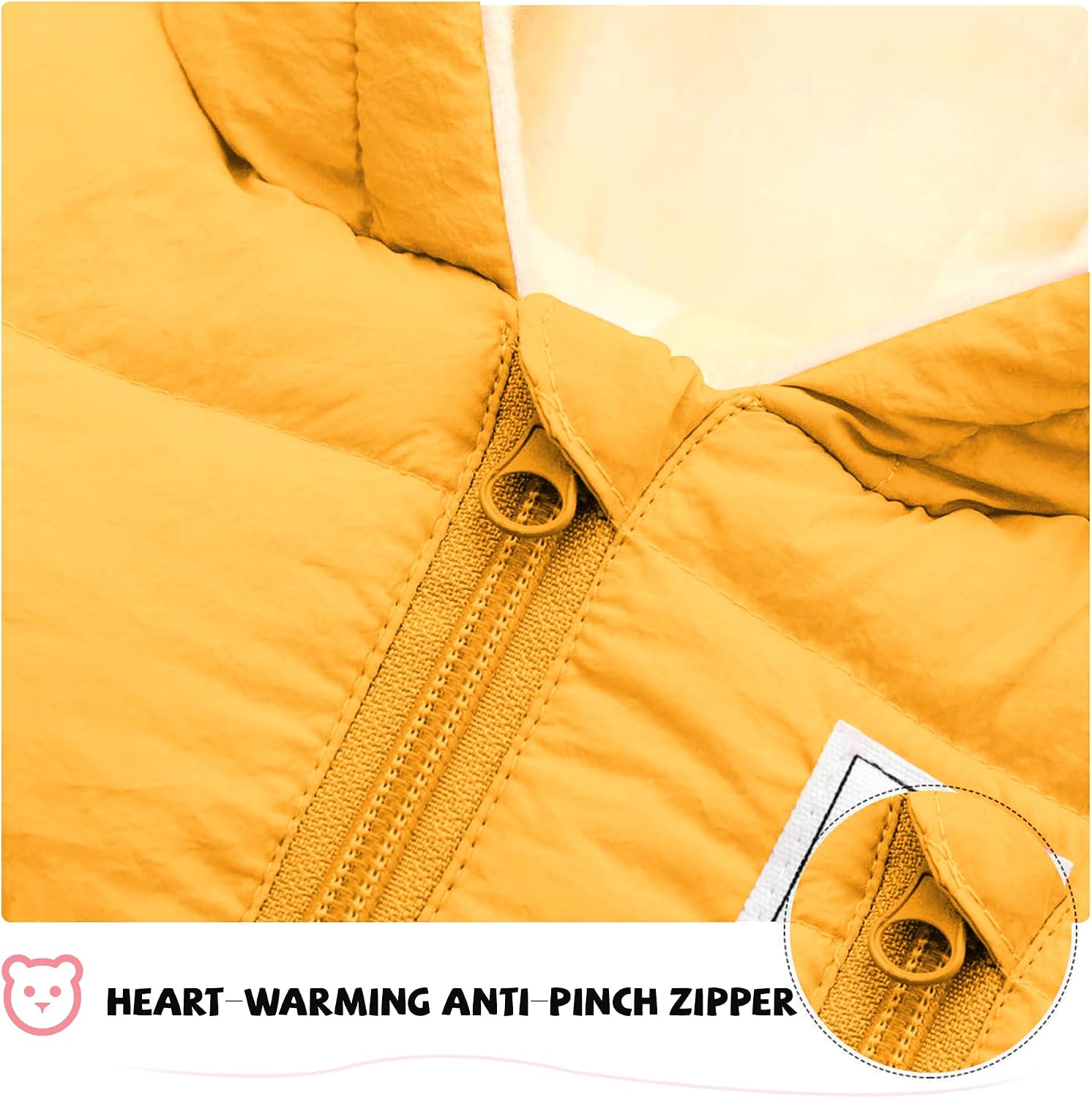 Baby Clothes Cute Infant Toddler Snowsuit Warm Newborn Boy Girl Winter Coats Hooded Zip Jumpsuit