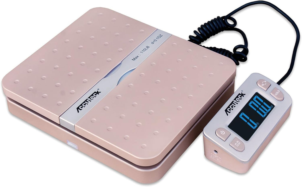 ShipPro W-8580 110lbs x 0.1 oz Gold Digital Shipping Postal Scale, Limited Edition
