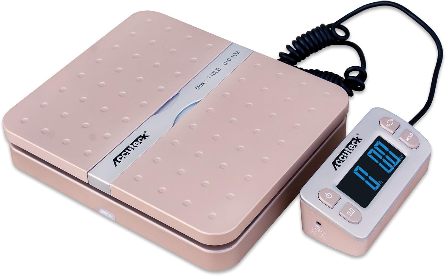 ShipPro W-8580 110lbs x 0.1 oz Gold Digital Shipping Postal Scale, Limited Edition