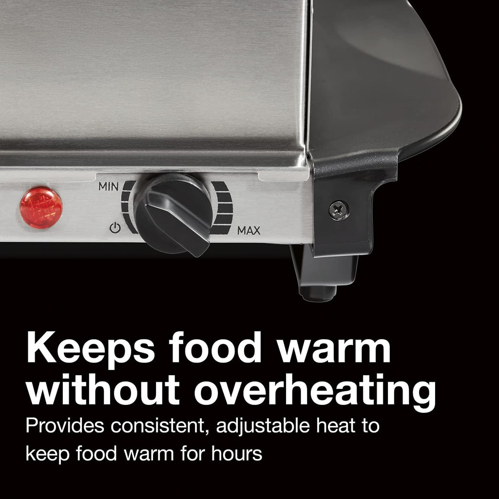 Electric Buffet Server & Food Warmer With Lids