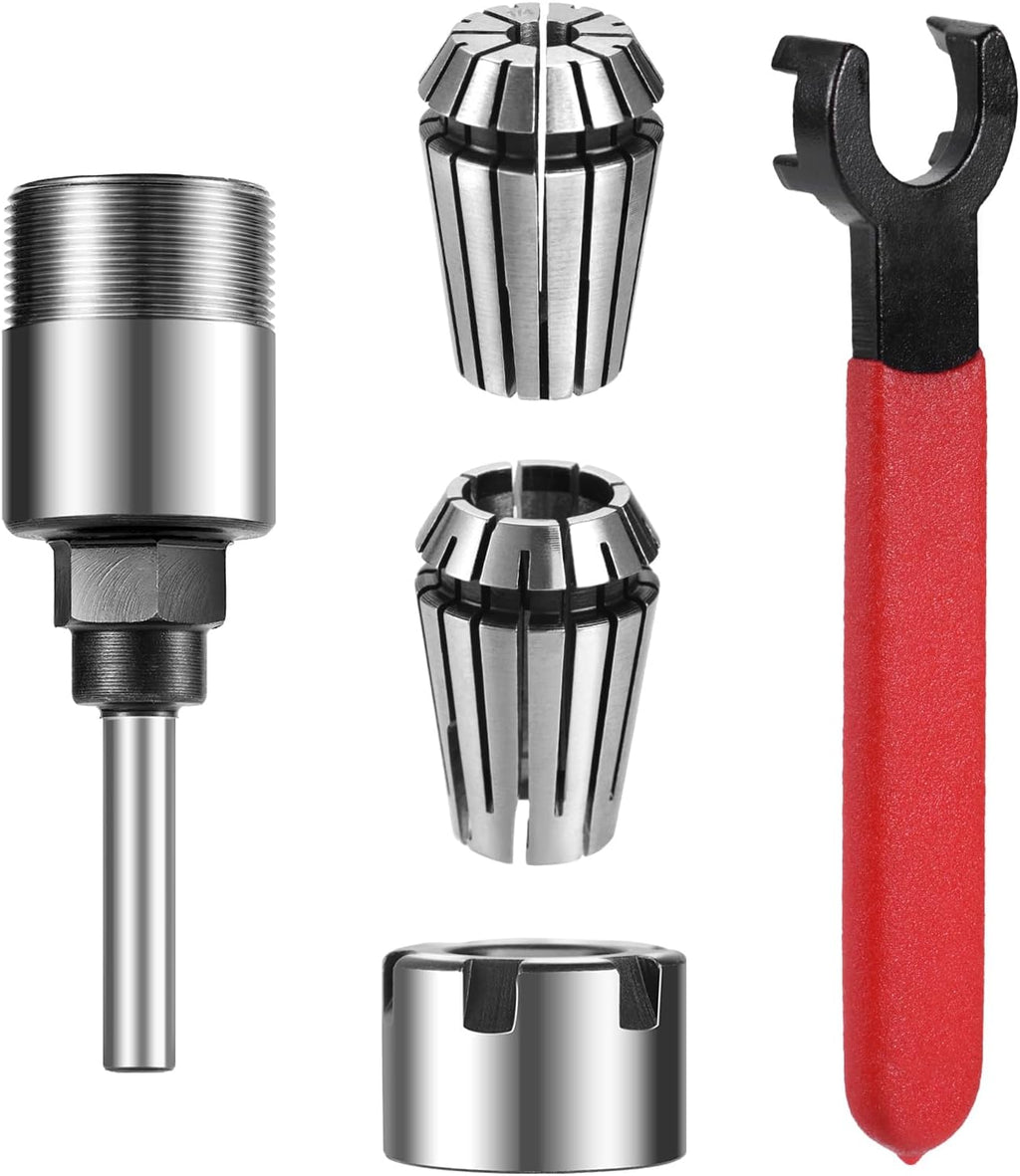 Yetaha ER20 Collet Extension Chuck Converter 1/4" Shank