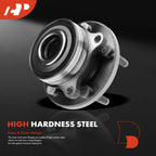 A-Premium Front Wheel Bearing and Hub Assembly with 5-Lug