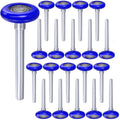Durable 1.8 Inches Nylon Garage Door Rollers 6200ZZ 10 Ball Bearing 4.25 Inches Stem (4.25" Stem20Pack, 20)