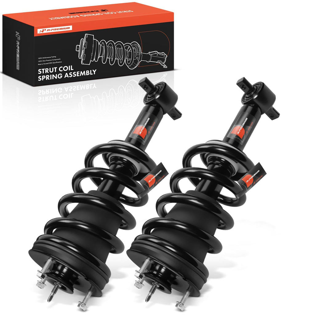 A-Premium Front Struts with Coil Spring Compatible with Chevrolet & GMC