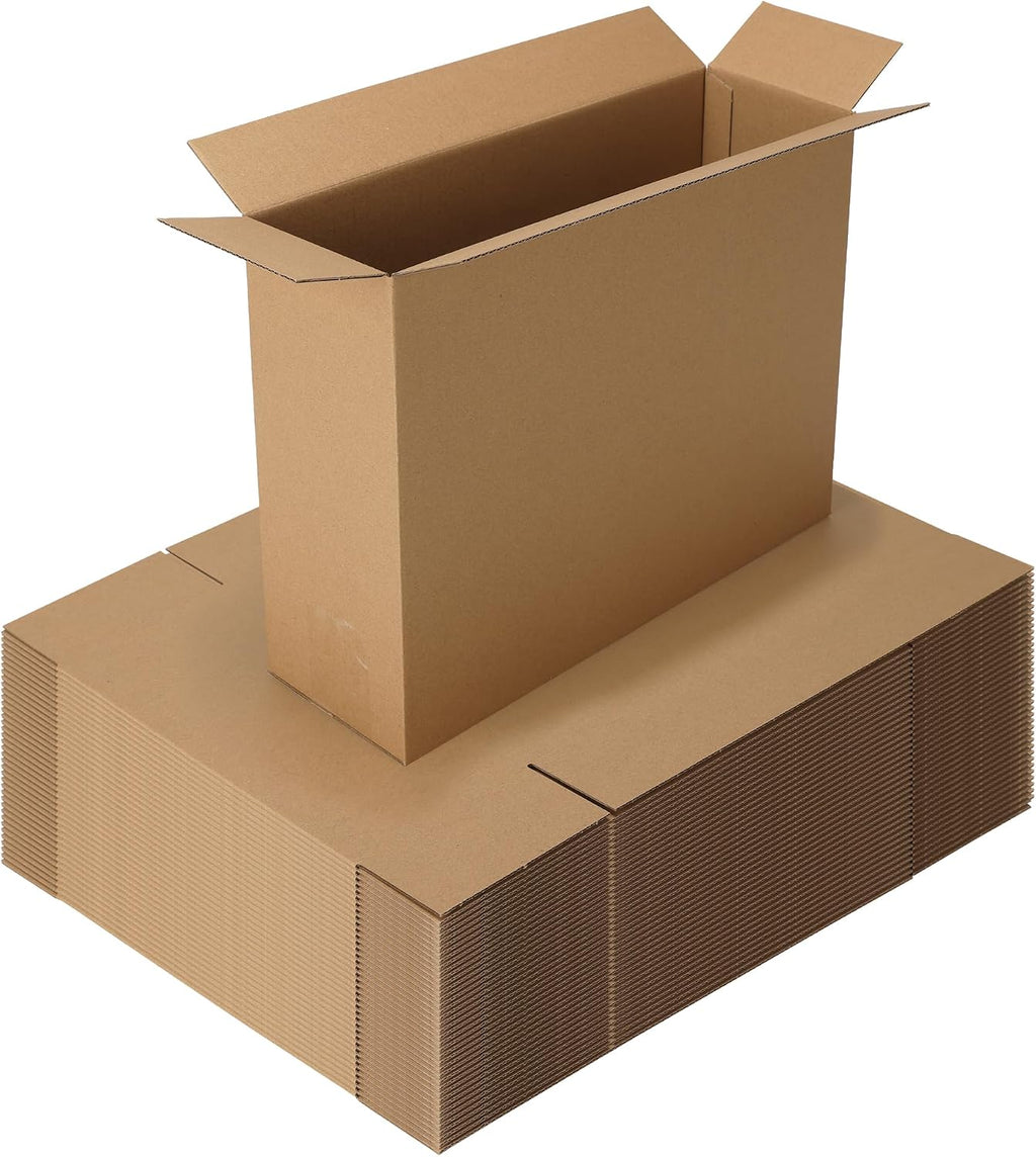 40 Packs 12x9x4 Shipping Boxes, Brown Mailing Boxes