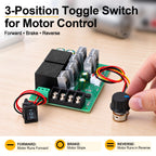 PWM Speed Controller Adjustable Driver Switch Low Voltage DC, 40A