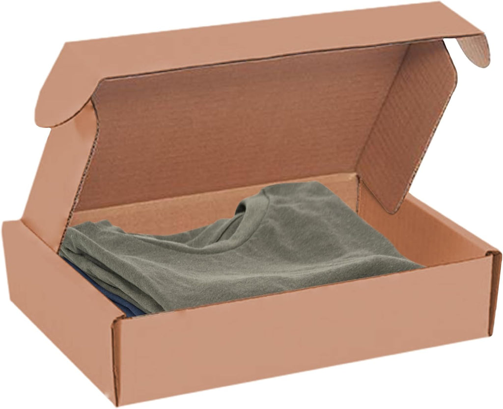 21 7/8 x 10 x 2 Inch-50-Pack, Kraft/Brown Corrugated Shipping Box Mailers, Sturdy Shipping Boxes, Professional