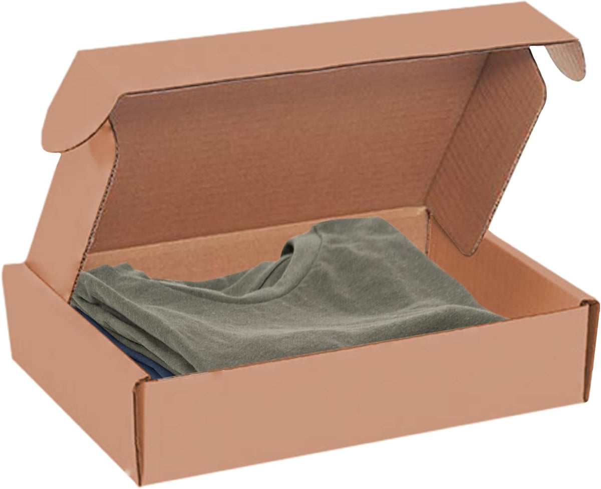 21 7/8 x 10 x 2 Inch-50-Pack, Kraft/Brown Corrugated Shipping Box Mailers, Sturdy Shipping Boxes, Professional