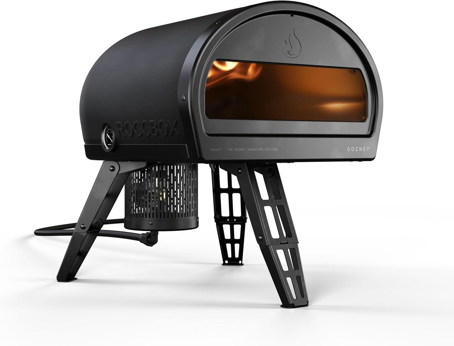 Roccbox Outdoor Pizza Oven, Portable, Gas & Wood Fired - Black