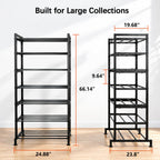 3D Printer Filament Storage Rack, 7-Tier Double-Row, 126 Spools