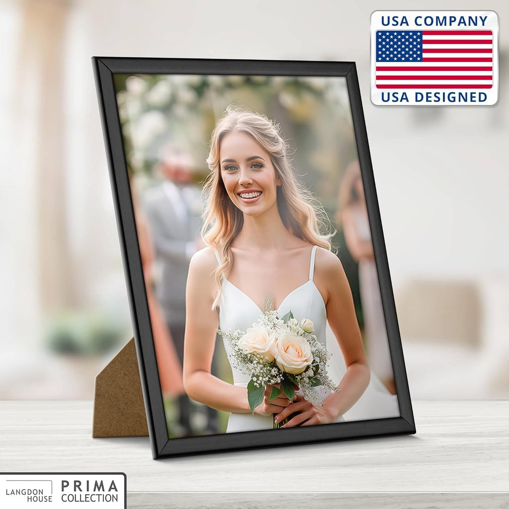 11x17 Poster Frames - Black, MultiPack of 12 - Prima Collection