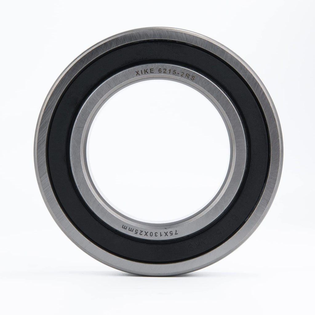 XiKe 6215-2RS Deep Groove Ball Bearing, 75x130x25mm (1-Pack)