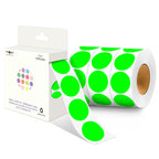 4 Rolls 4000PCS 1 inch Round Color Coding Circle Dot Labels, Color- Coding Label Sticker for Home Office Classroom