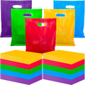 500 Pcs Shopping Bags Bulk for Small Business, Bright Color