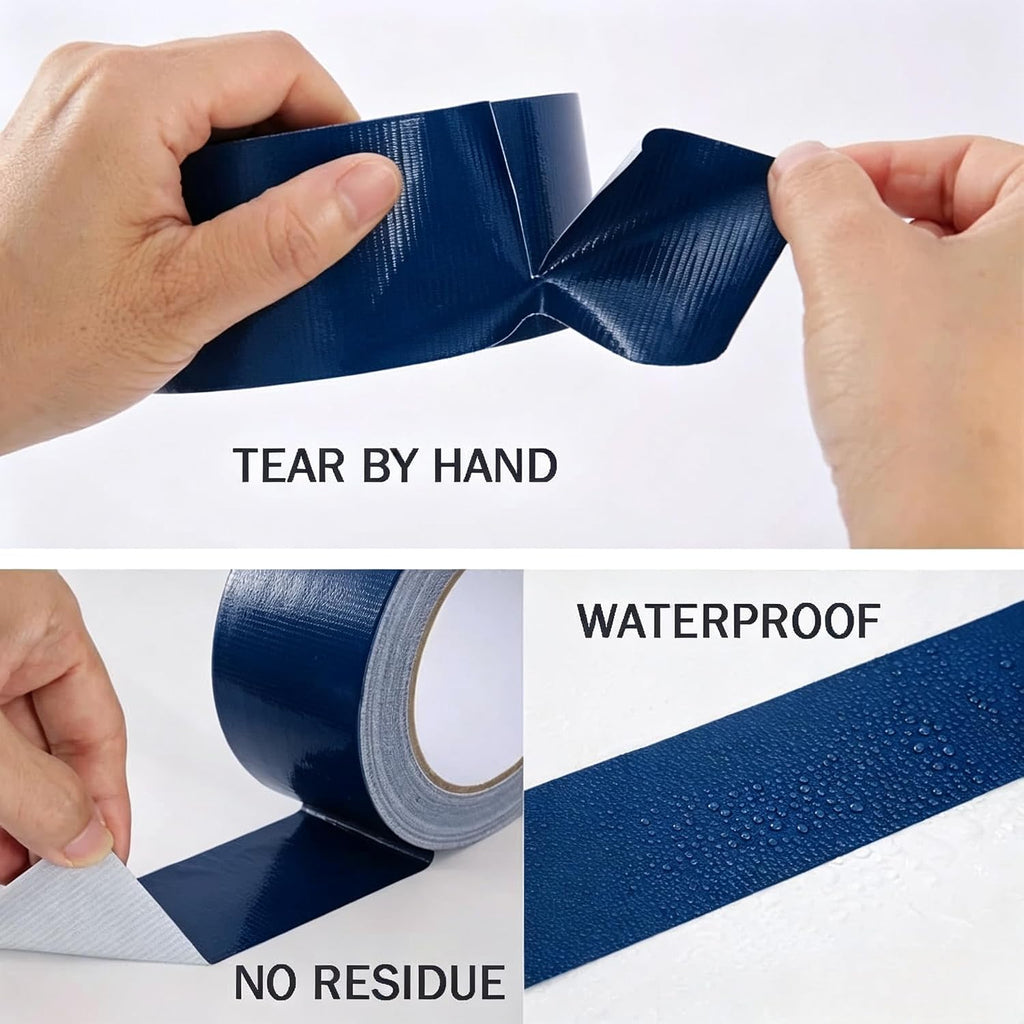 Heavy Duty Duct Tape 3 Inch X 33 Yards Navy Blue