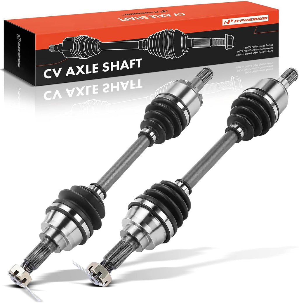 A-Premium Set of 2 Front CV Axle Shaft Assembly