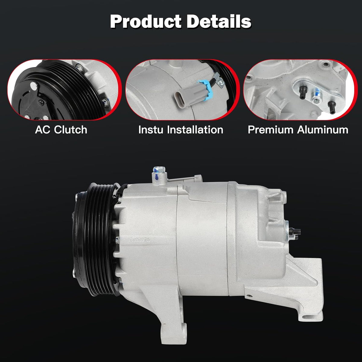 Air Conditioning Compressor for Buick Allure LaCrosse for Chevrolet Impala