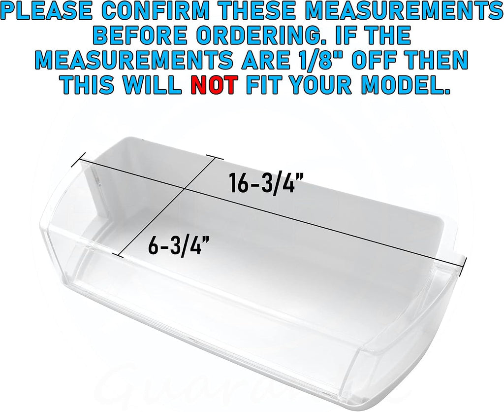 UPGRADED Lifetime Appliance DA97-03290A Door Bin Assembly Guard (Right) Compatible with Samsung Refrigerator - DA63-02832A