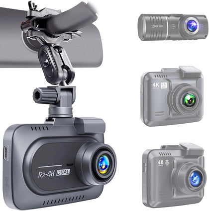 Universal Dash Cam Mount for Rove R2-4K, R2-4K Pro, R2-4K Dual, Redtiger Dash Cam - Suction Cup Replacement – Stable