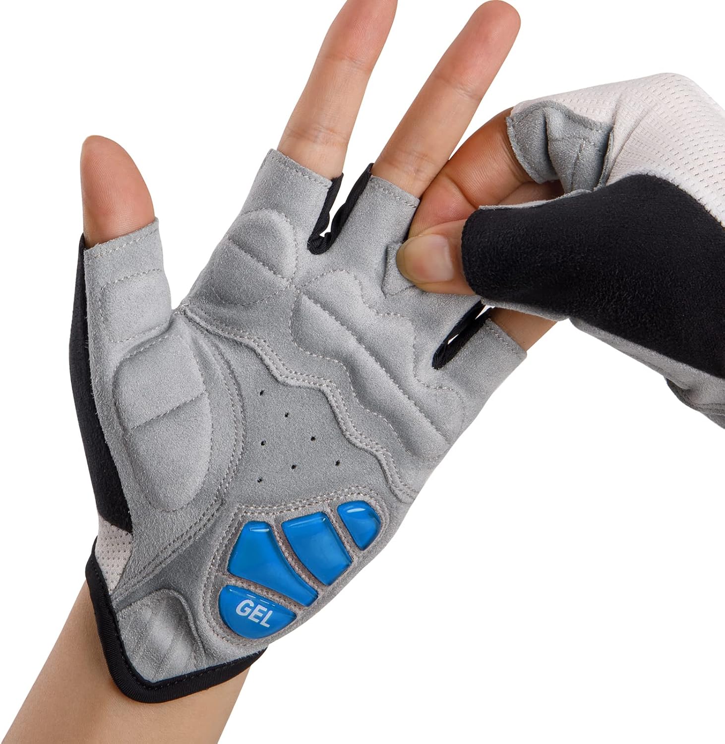 Cycling Gloves for Men Women - Road/Mountain Bike Gloves Anti Slip Shock Absorbing Padded -Bicycle Biking Gloves for