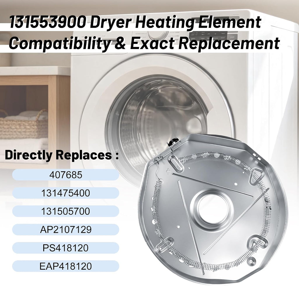 131553900 Dryer Heating Element Assembly Kit