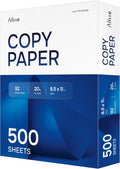Printer Paper - 8.5 x 11 White Letter Size Copy Paper, 1 Ream 500 Sheets 20 lb Printing Paper for Documents Writing