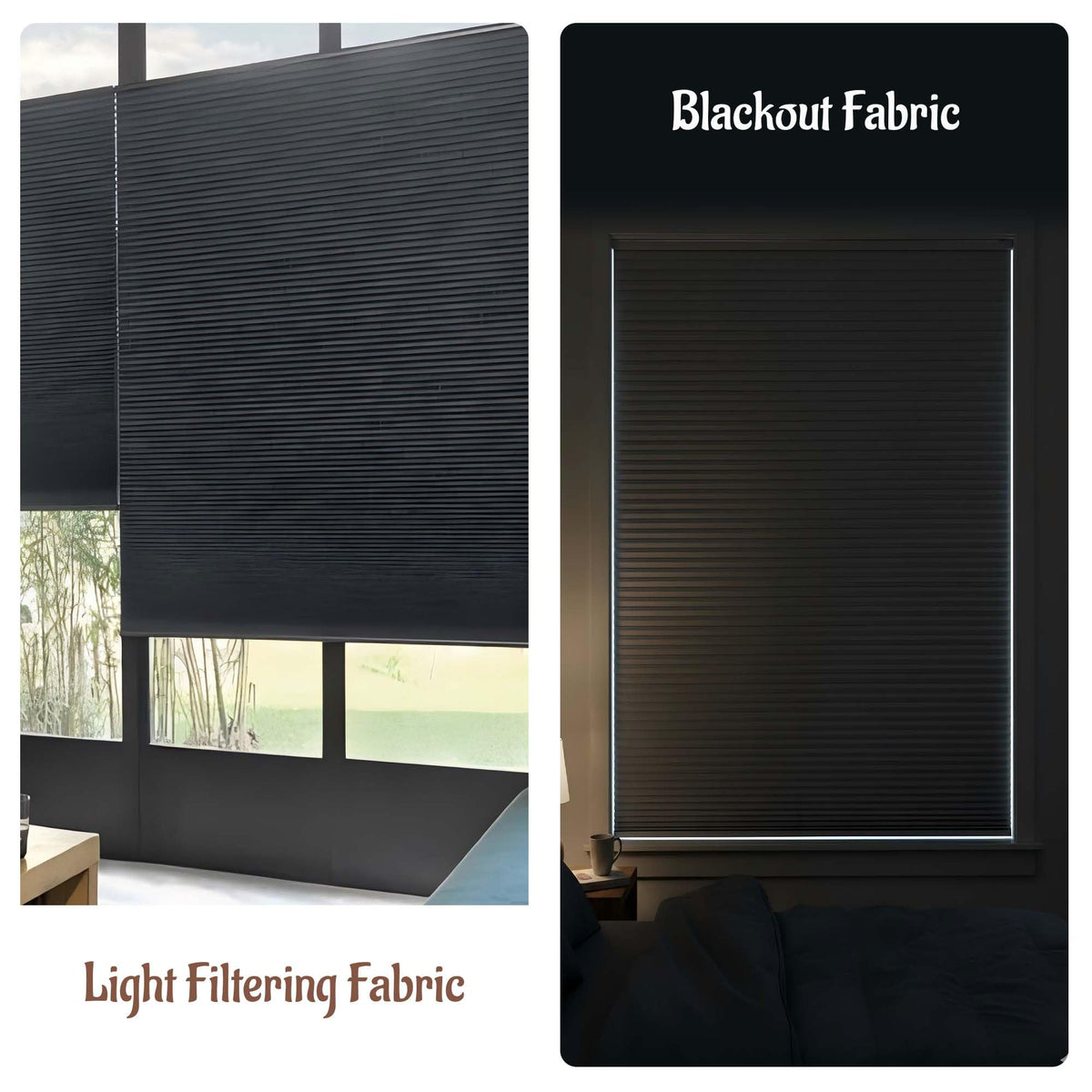 Top Down Bottom Up Cellular Skylight Shades for Ceiling & Door & Window