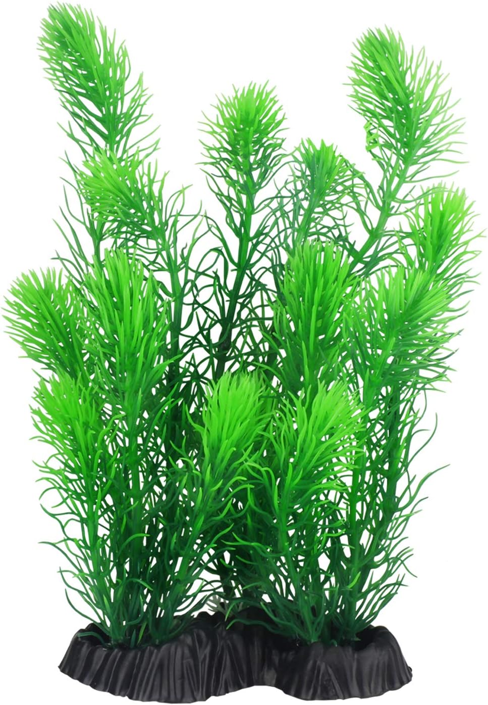 Aquarium Plants, Artificial Aquarium Decorations for Fish Tank Decor, Pack of 4