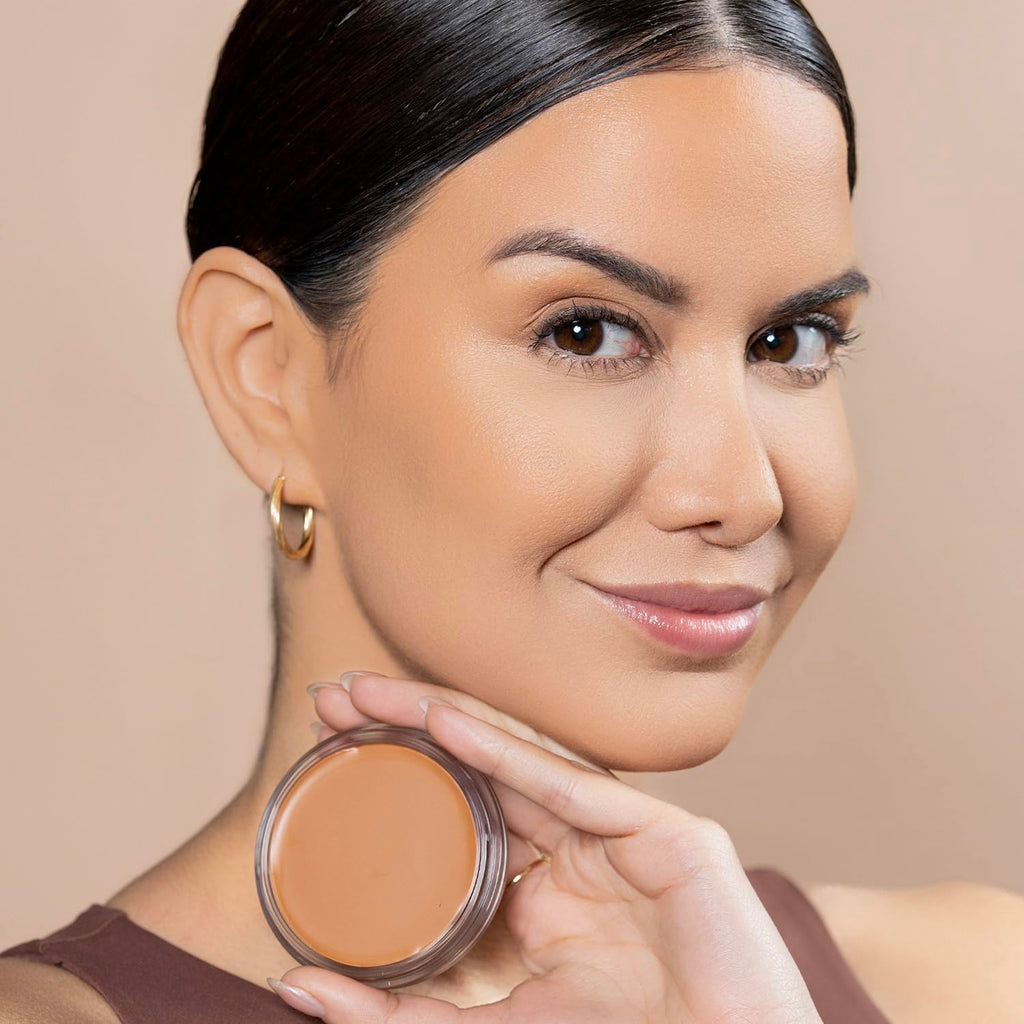 Cream Bronzer for Face and Skin, Cinnamon Spice