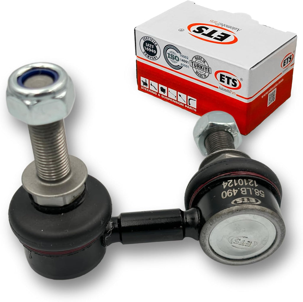 ETS 2Pc Front LH RH Stabilizer Sway Bar End Link Kit K750210 K750209 Fits Infiniti 2008-2012 EX35, 2013 EX37, 2011 12 G25, 2007 08 G35, 2009-13 G37, 11-12 M37/M56, 2014-2022 Q50 Q40 Q60 Q70 Q70L QX50