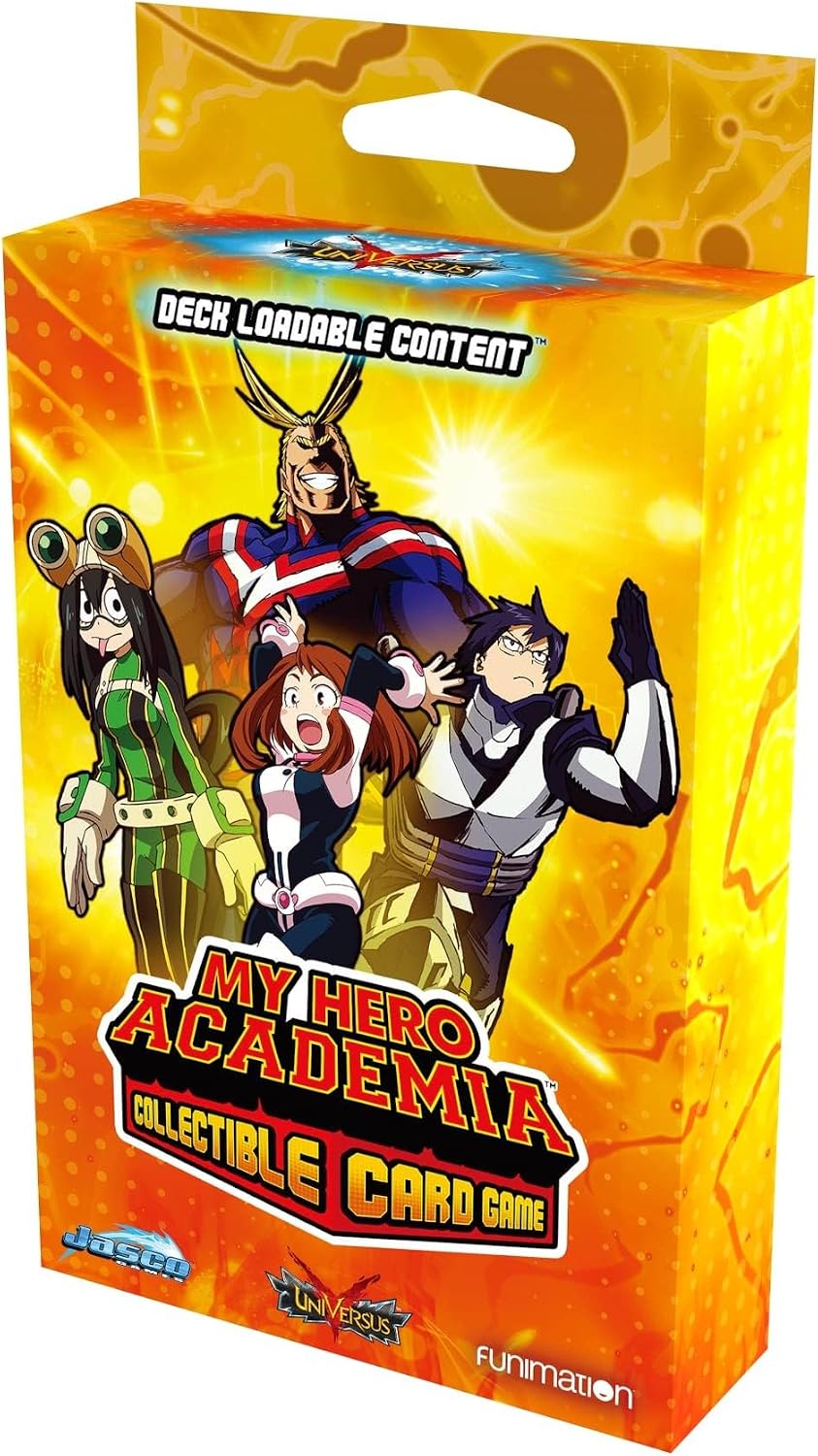 Games Jasco My Hero Academia Collectible Card Game Series 1 Deck-Loadable Content | Trading Card Game for Adults and