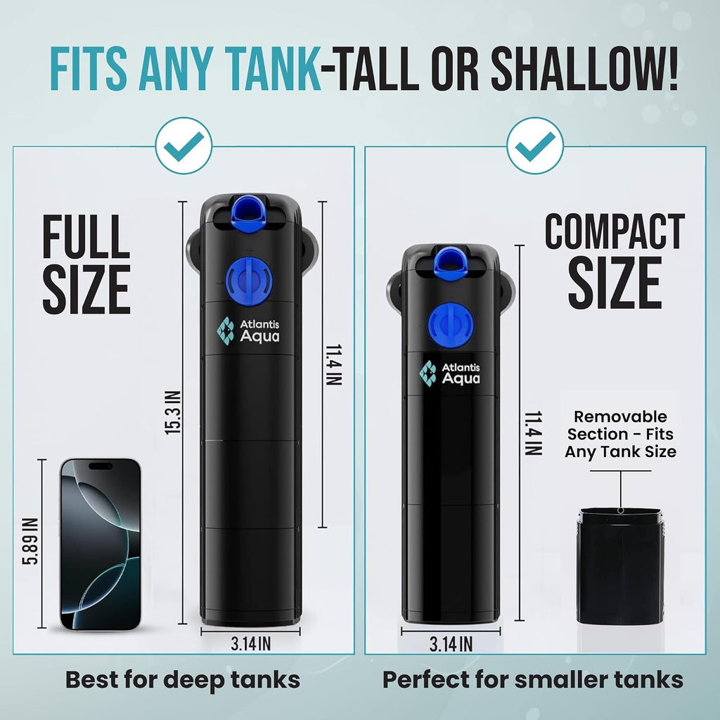 55 Gallon Fish Tank Filter to 100 Gallon Fish Tank Filter | Silent Fish Tank Filter | Large Fish Tank Filter |