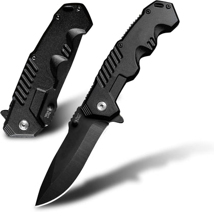 Pocket Folding Knife with Stainless Steel Point Lock Blade Knives and Lightweight Lockback Multi-Tool for Camping
