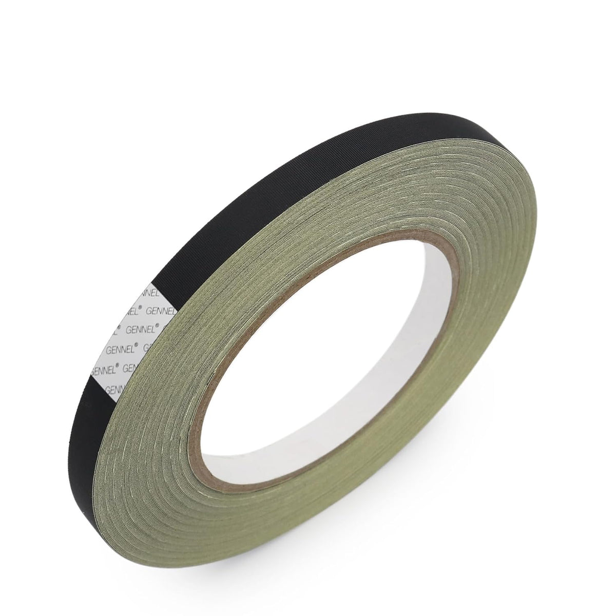 8mm x 30M (0.3in x 100ft) Black Electrical Acetate Cloth Tape