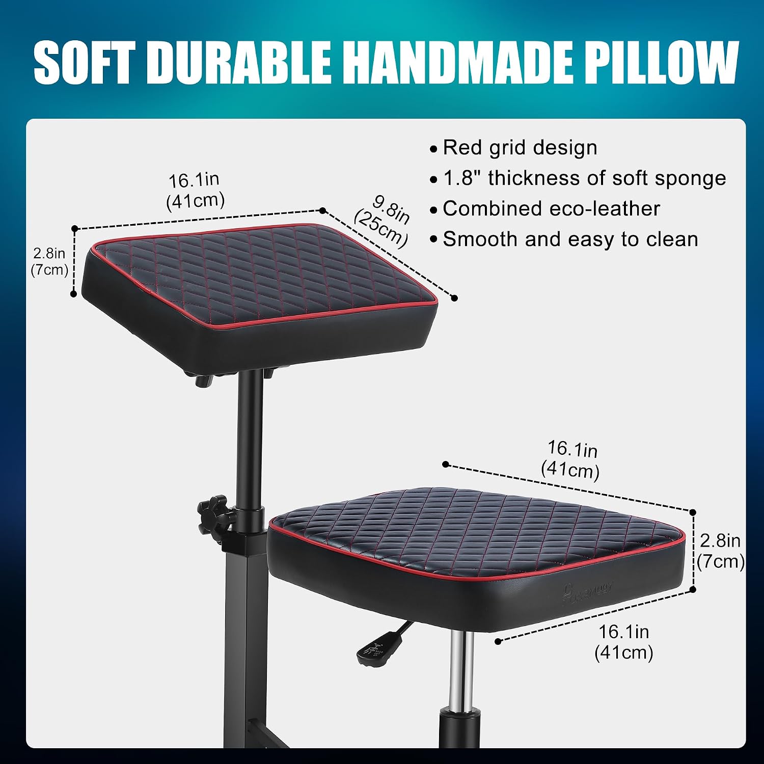 Tattoo Chair with Arm Rest Adjustable Height by Hydraulic Device