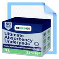 Disposable Bed Pads for Adults, 23" X 36" Incontinence Underpads