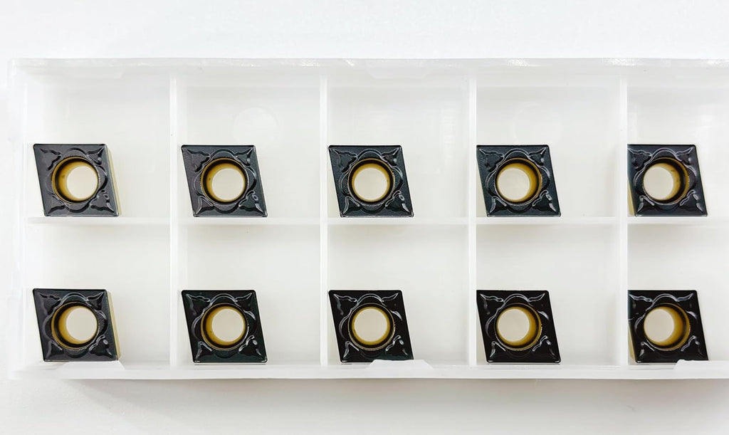 CCMT09T304 Carbide Inserts for Steel CNC Turning, Semi-Finish, 10pcs